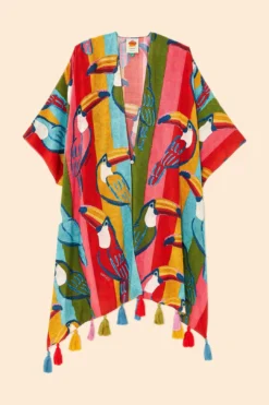Farm Rio Wonderful Toucans Cover Up -Farm Rio Shop 311538 07