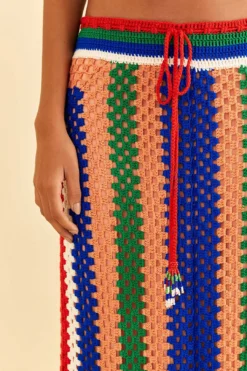 Farm Rio Pitta Crochet Skirt -Farm Rio Shop 311945 06