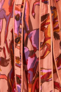 Farm Rio Rose Wild Horses Long Sleeve Mini Dress 10 Farm Rio Rose Wild Horses Long Sleeve Mini Dress -Farm Rio Shop 312367 05