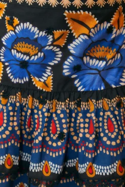 Farm Rio Black Ainika Sparkle Mini Skirt -Farm Rio Shop 312546 05