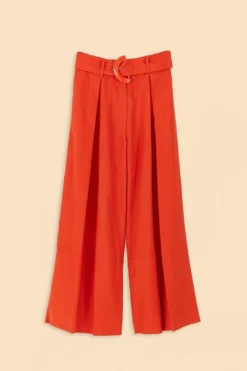 Farm Rio Orange Tailored Pants -Farm Rio Shop 312657 05