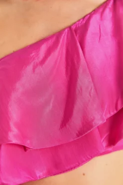 Farm Rio Dark Pink Marocaine Ruffle Top 10 Farm Rio Dark Pink Marocaine Ruffle Top -Farm Rio Shop 313616 05