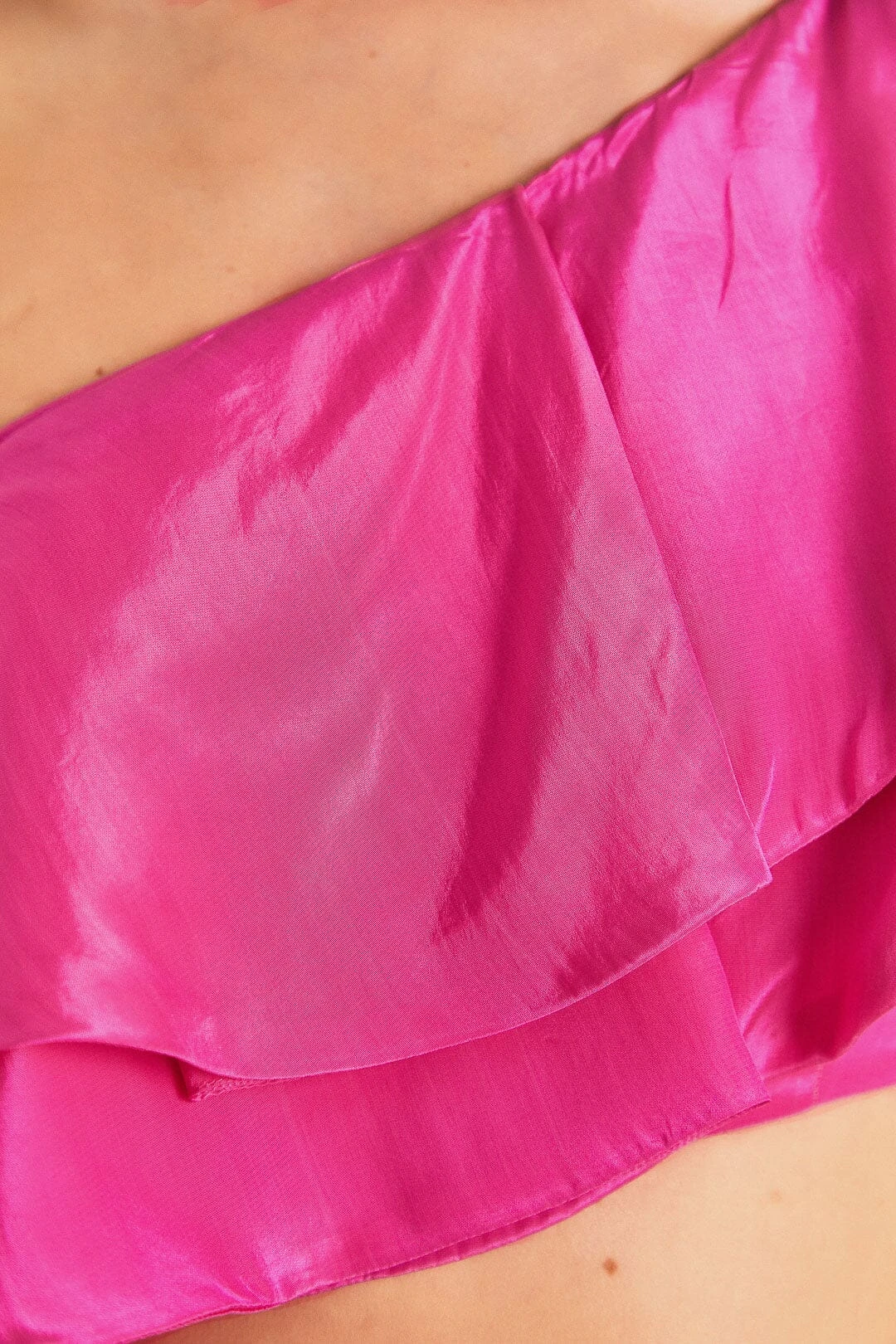 Farm Rio Dark Pink Marocaine Ruffle Top 5 Farm Rio Dark Pink Marocaine Ruffle Top - Image 5