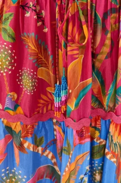 Farm Rio Macaw Party Mix Maxi Skirt 10 Farm Rio Macaw Party Mix Maxi Skirt -Farm Rio Shop 313623 05