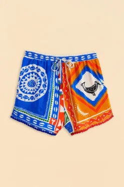 Farm Rio Off-White Pitta Colors Shorts 11 Farm Rio Off-White Pitta Colors Shorts -Farm Rio Shop 313676 06