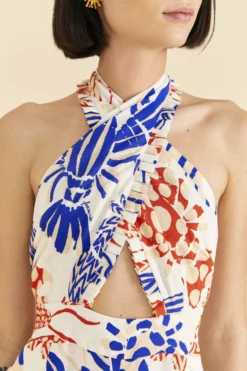 Farm Rio Off-White Mixed Lobsters Jumpsuit -Farm Rio Shop 313681 03 scaled