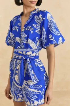 Farm Rio Blue Lace Banana Romper -Farm Rio Shop 313686 03 scaled