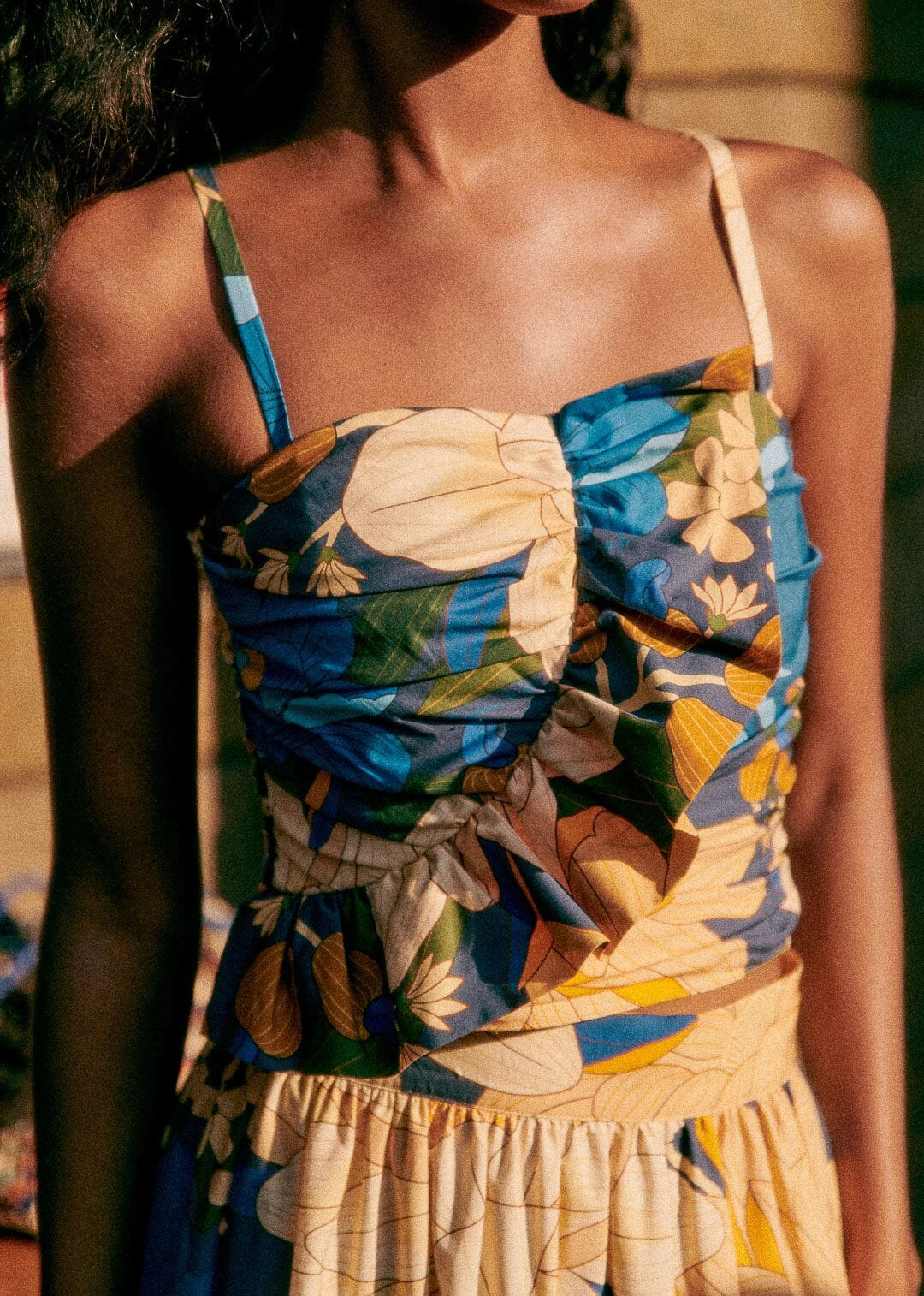 Farm Rio Mandacaru Floral Black Abelino Blouse 2 Farm Rio Mandacaru Floral Black Abelino Blouse - Image 2