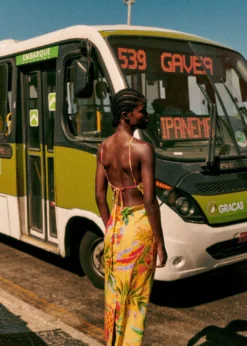 Farm Rio Summer Forest Yellow Burna Midi Dress 11 Farm Rio Summer Forest Yellow Burna Midi Dress -Farm Rio Shop 313793 05