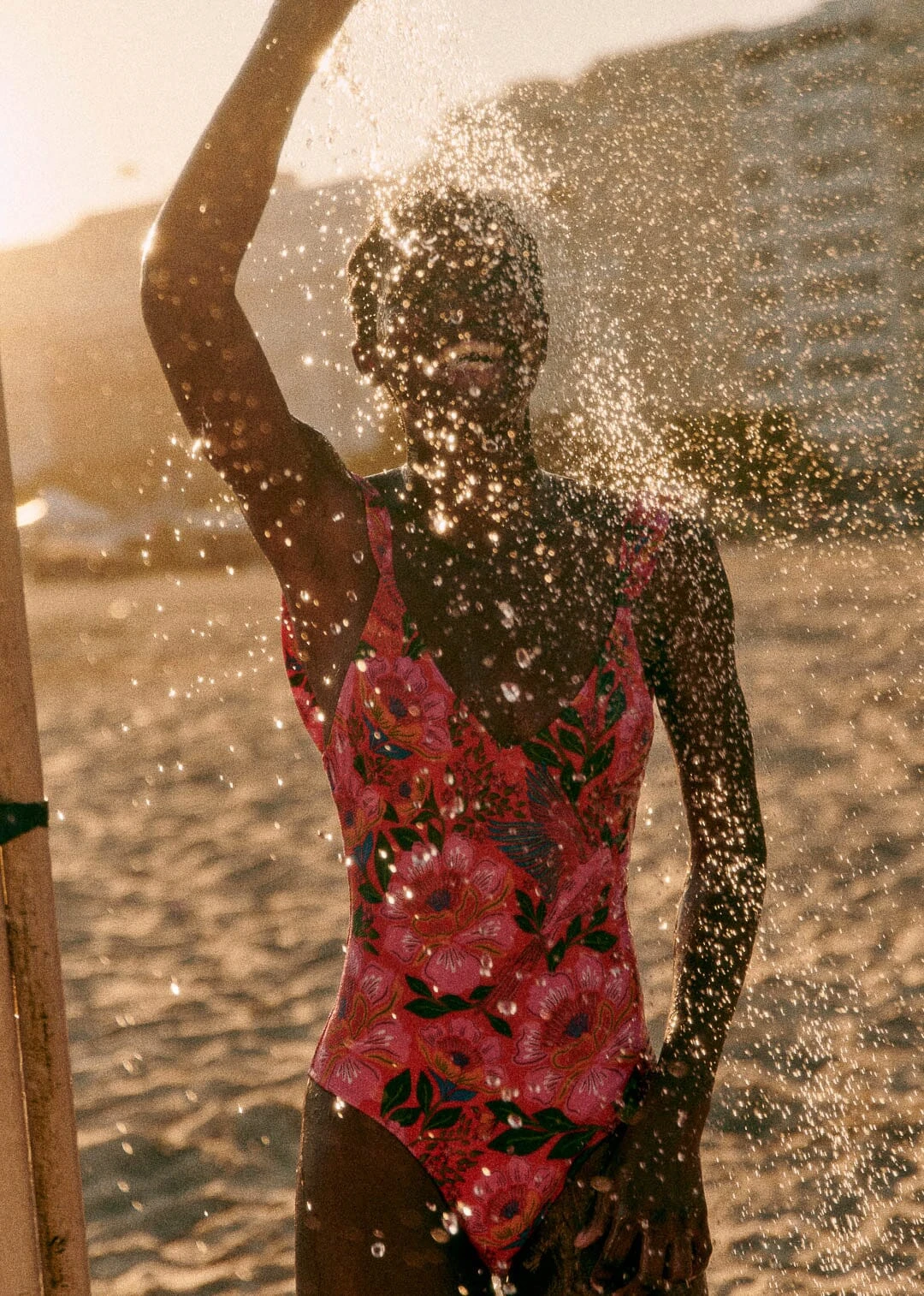 Farm Rio Sunset Macaw Flowers One Piece 1 Farm Rio Sunset Macaw Flowers One Piece