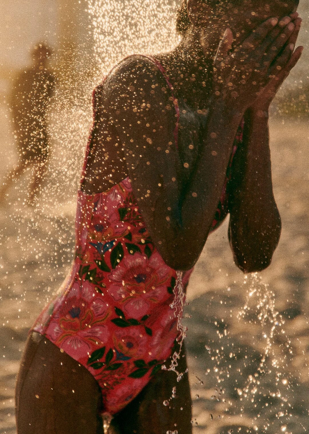 Farm Rio Sunset Macaw Flowers One Piece 2 Farm Rio Sunset Macaw Flowers One Piece - Image 2