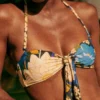 Farm Rio Calme Absolu Mandacaru Floral Bikini Top