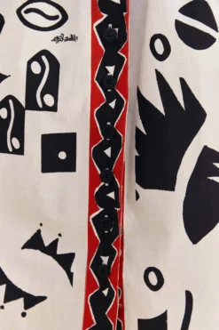 Farm Rio Off-White Pitta Soul Puff Sleeve Midi Dress 10 Farm Rio Off-White Pitta Soul Puff Sleeve Midi Dress -Farm Rio Shop 314083 05 scaled