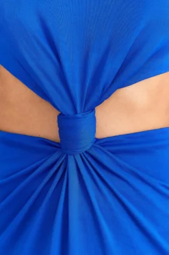 Farm Rio Blue Knot Cut Out Maxi Dress 9 Farm Rio Blue Knot Cut Out Maxi Dress -Farm Rio Shop 314099 05