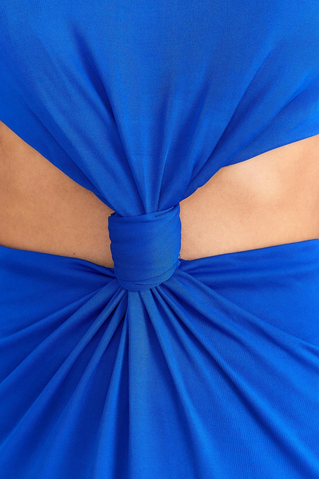 Farm Rio Blue Knot Cut Out Maxi Dress 5 Farm Rio Blue Knot Cut Out Maxi Dress - Image 5