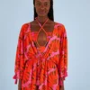Farm Rio Pink Copacabana Cover Up
