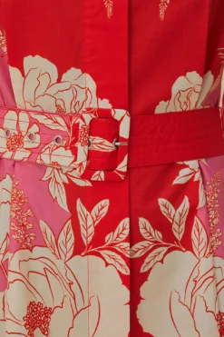 Farm Rio Pink Soft Garden Short Sleeve Mini Dress -Farm Rio Shop 315959 06