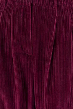 Farm Rio Burgundy Corduroy Pants -Farm Rio Shop 316009 05