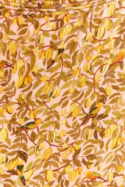 Farm Rio Light Pink Star Fruit Midi Skirt -Farm Rio Shop 316416 05 scaled