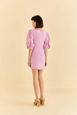 Farm Rio Lilac Short Sleeve Mini Dress 8 Farm Rio Lilac Short Sleeve Mini Dress -Farm Rio Shop 316419 04 scaled