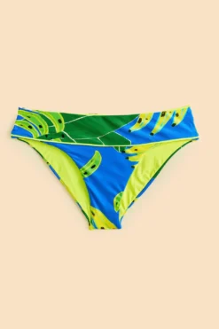 Farm Rio Blue Banana Leaves Full Bikini Bottom 7 Farm Rio Blue Banana Leaves Full Bikini Bottom -Farm Rio Shop 317216 05