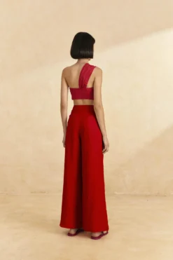 Farm Rio Red High Waist Pants 9 Farm Rio Red High Waist Pants -Farm Rio Shop 317223 04 scaled