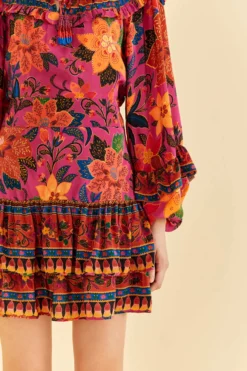 Farm Rio Pink Tropical Tapestry Mini Skirt 7 Farm Rio Pink Tropical Tapestry Mini Skirt -Farm Rio Shop 318099 03 scaled