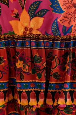 Farm Rio Pink Tropical Tapestry Mini Skirt 9 Farm Rio Pink Tropical Tapestry Mini Skirt -Farm Rio Shop 318099 05 scaled