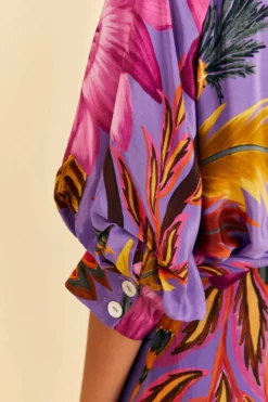 Farm Rio Purple Maxi Flowers Maxi Dress -Farm Rio Shop 318178 05 scaled