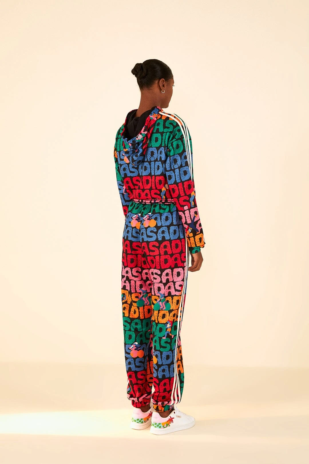 Farm Rio Adidas Farm Trackpants Black 3 Farm Rio Adidas Farm Trackpants Black - Image 3