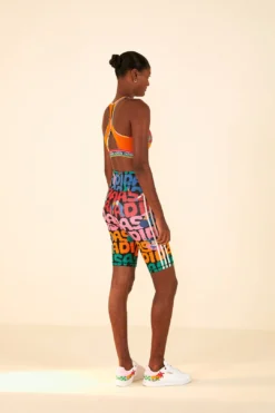 Farm Rio Adidas Farm Bike Short Black -Farm Rio Shop HS1185 03