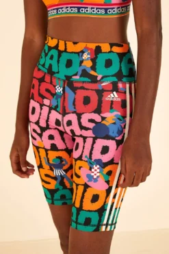 Farm Rio Adidas Farm Bike Short Black -Farm Rio Shop HS1185 04