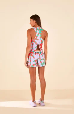 Farm Rio Adidas Farm Pacer Shorts Purple 8 Farm Rio Adidas Farm Pacer Shorts Purple -Farm Rio Shop HS1198 03